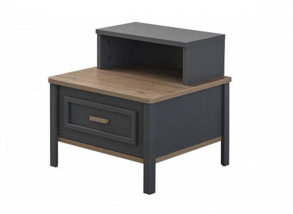 Nightstand Consoles Night Consoles Wood Gray Bedroom Classic
